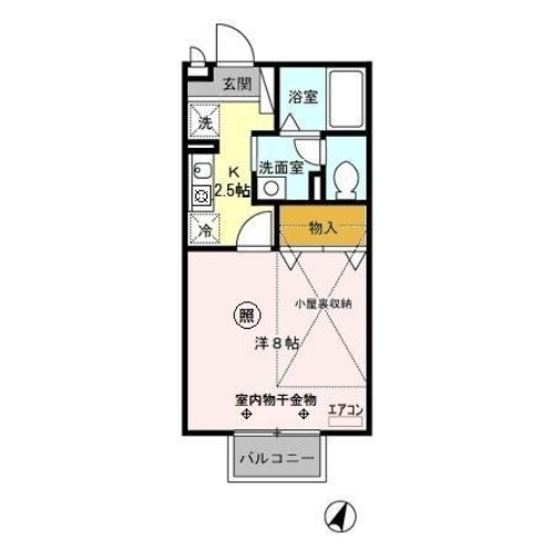 リヴェールの間取り