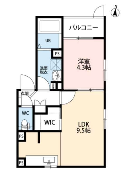 CB小郡リネア【キャッシュバック対象物件】の間取り