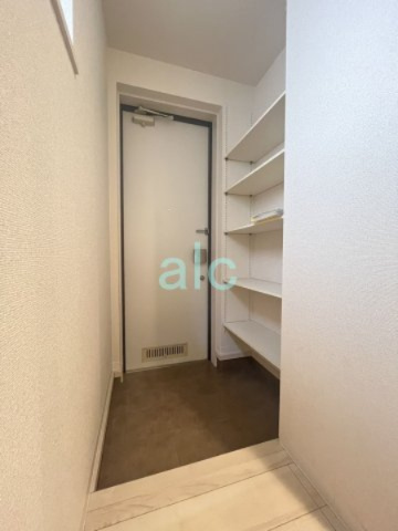 練馬区貫井５丁目のアパートの玄関
