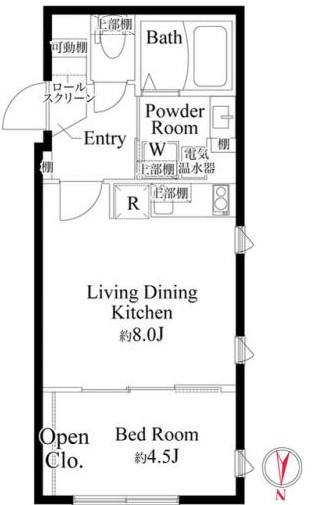 CASA PIAZZA 亀戸の間取り