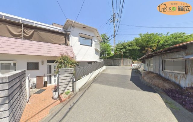 明石市大久保町大久保町　土地の前面道路含む現地写真