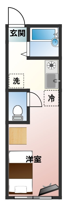 エスポワヒルズの間取り