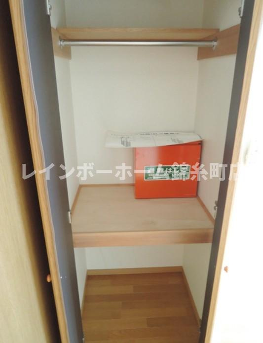 中央区月島３丁目の賃貸マンションの収納