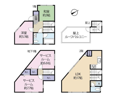 品川区大崎３丁目中古戸建