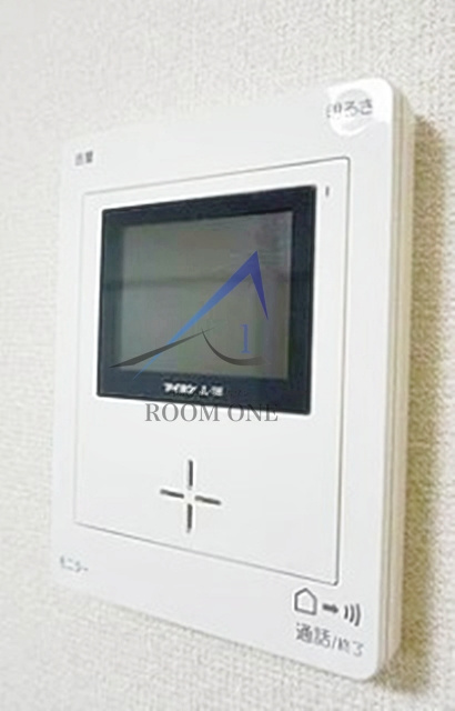 エクロール蓮根のセキュリティ|モニター付きインターホンです。