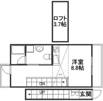 ヴィアノ芦屋親王塚の間取り