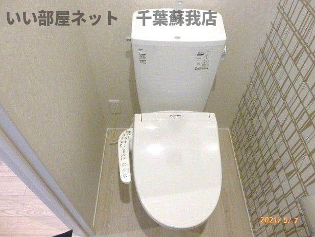 エルメゾン松ケ丘のトイレ|落ち着いたトイレです