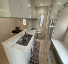 垂水区旭が丘3丁目　中古戸建てのキッチン|キッチンでお料理をお楽しみください