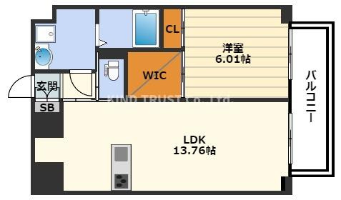 En Nakazakiの間取り