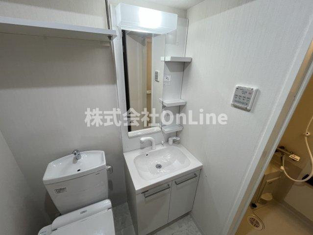 ヒルズ八尾本町の洗面所