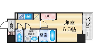 【間取り】 | S-RESIDENCE今池arcana | 略図の為、現状優先