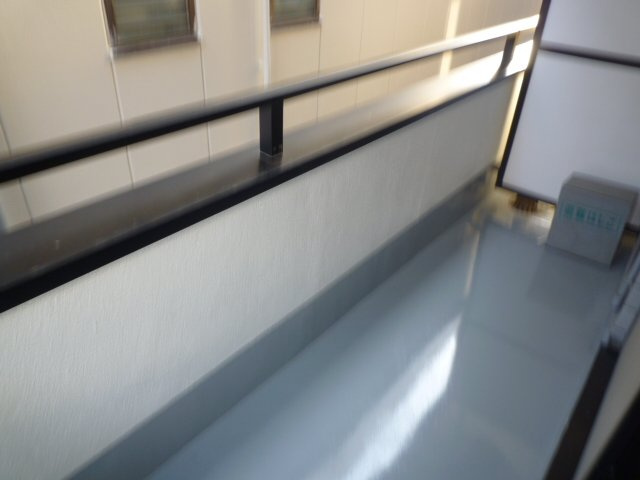 ベルメゾンサカイのバルコニー