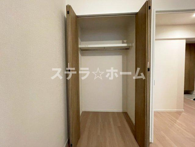 リバーサイドともぶち第一 第34号棟の収納|大きなスペースがあり、収納には困りません