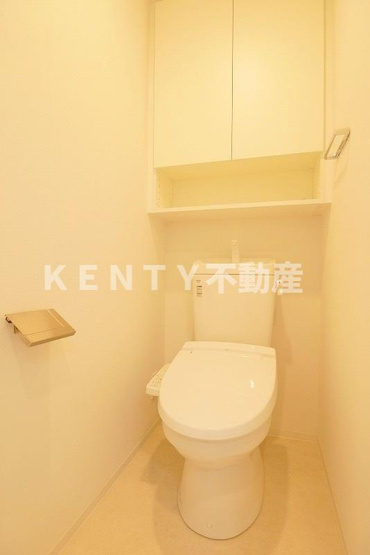 【トイレ】 | THE PREMIUM CUBE G 大崎 | コンパクトで使いやすいトイレです
