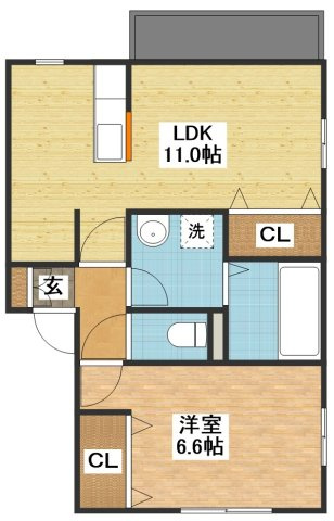 メルベーユYTの間取り