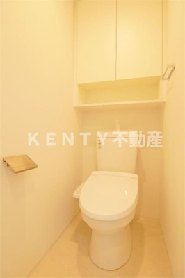 【トイレ】 | ＴＨＥ　ＰＲＥＭＩＵＭ　ＣＵＢＥ　Ｇ　大崎 | コンパクトで使いやすいトイレです