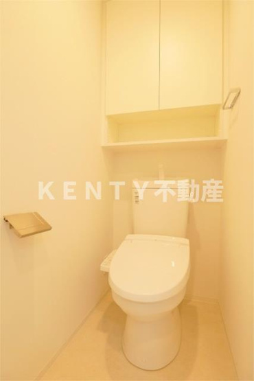 【トイレ】 | ＴＨＥ　ＰＲＥＭＩＵＭ　ＣＵＢＥ　Ｇ　大崎 | コンパクトで使いやすいトイレです
