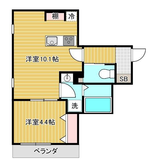 デュオグランドメゾン24の間取り