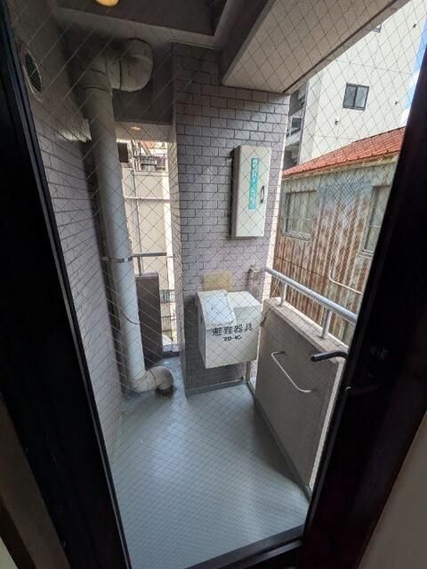 ヴィラ墨田のバルコニー