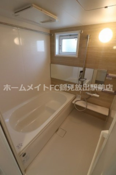 大阪市鶴見区茨田大宮４丁目のハイツの浴室