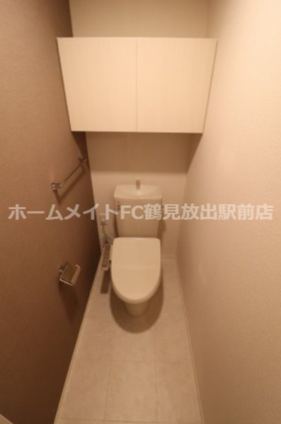 大阪市鶴見区茨田大宮４丁目のハイツのトイレ