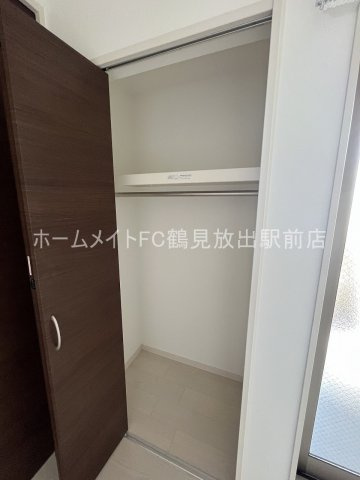 大阪市鶴見区放出東１丁目のアパートの収納