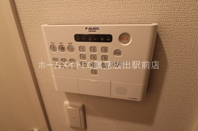 大阪市鶴見区今津北１丁目のアパートのセキュリティ