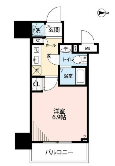 ガーラ・グランディ北池袋の間取り