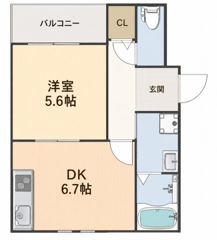 【間取り】 | ロワール北大手