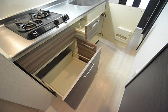 神戸市中央区磯辺通１丁目の賃貸マンションのキッチン