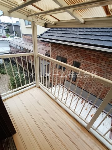 豊橋市柱九番町貸家のバルコニー