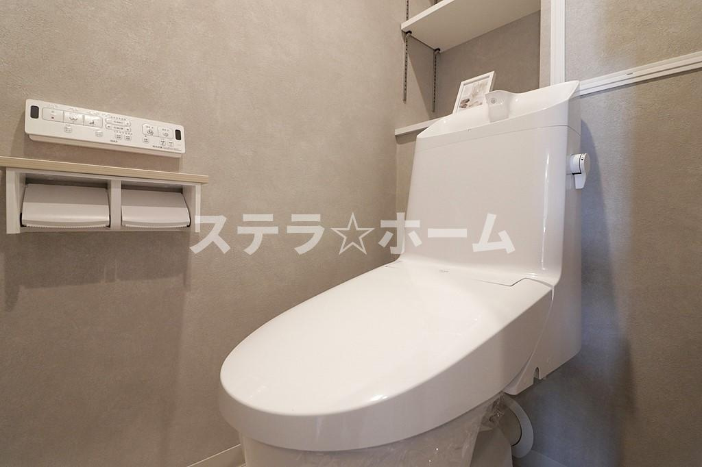 サンヴェール鶴見緑地のトイレ|落ち着いたトイレです