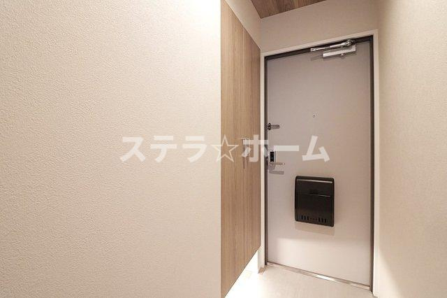 サンヴェール鶴見緑地の玄関|シンプルで使いやすい玄関です