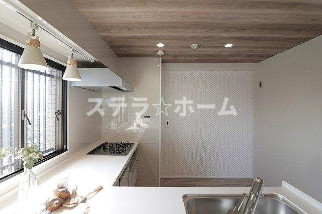 サンヴェール鶴見緑地のキッチン|キッチンでお料理をお楽しみください