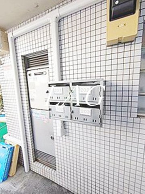 【その他共用部分】 | Mハイツ | 集合ポストになります。
