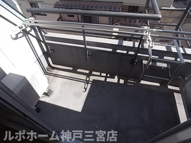 CASA TMのバルコニー