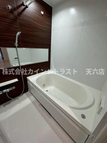 内代レジデンスノースの浴室|ゆったり過ごせるお風呂です