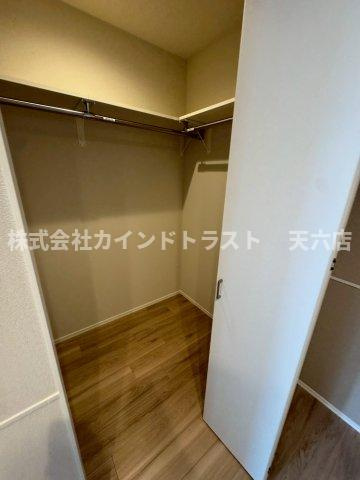内代レジデンスノースの収納|ちょっとした収納スペースも充実しています