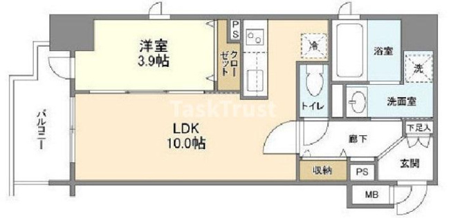 【間取り】 | アヴェニール北浜