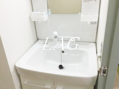 【洗面所】 | ビラアズマ | 独立洗面台です。