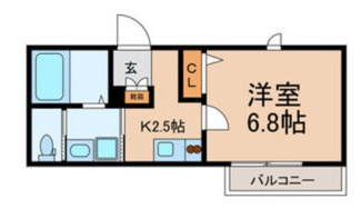 【間取り】 | 高見シャーメゾン | 間取りです。