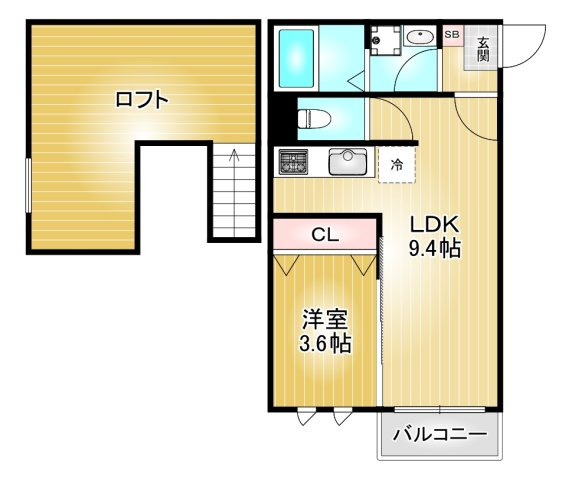 Creo八田壱番館｜名古屋市の賃貸ならMy賃貸の間取り|Creo八田壱番館