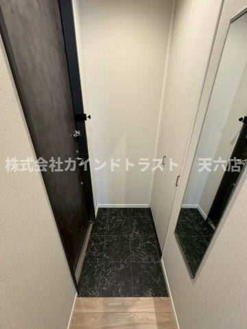 内代レジデンスサウスの玄関|きれいな玄関です