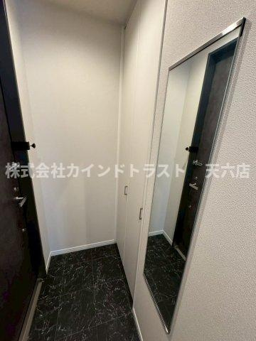 内代レジデンスサウスの玄関|落ち着いた玄関です
