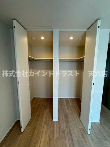 内代レジデンスサウスの収納|専用の収納スペースです