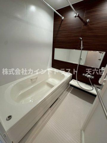 内代レジデンスサウスの浴室|コンパクトで使いやすいお風呂です