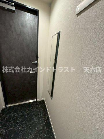 内代レジデンスサウスの玄関|落ち着いた玄関です