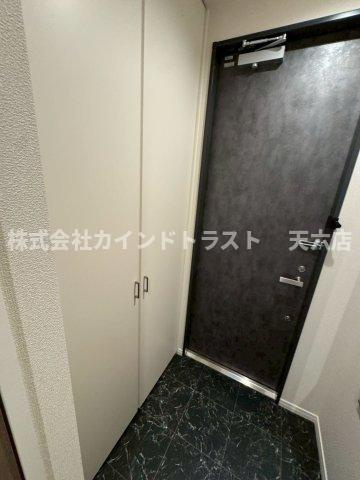 内代レジデンスサウスの玄関|きれいな玄関です