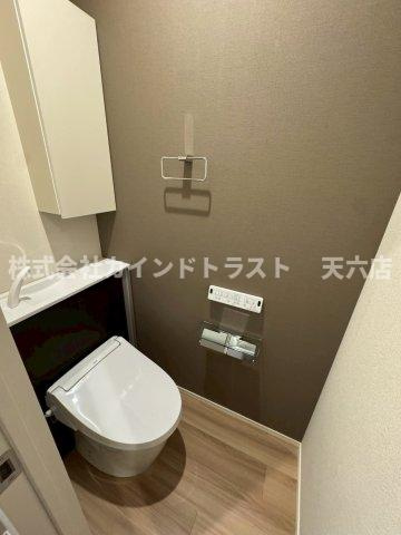 内代レジデンスサウスのトイレ|トイレもきれいです