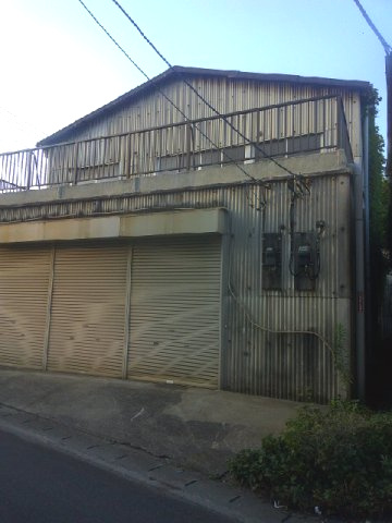 松戸市大橋の倉庫